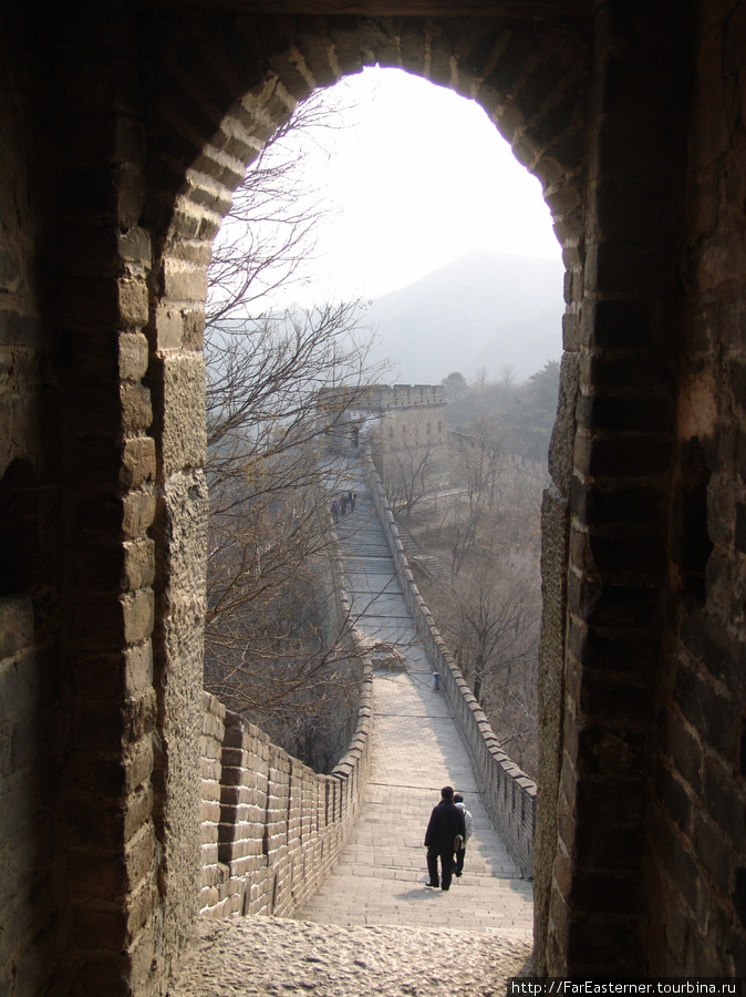 Великая китайская стена в Мутианью Мутяньюй (Великая Стена), Китай