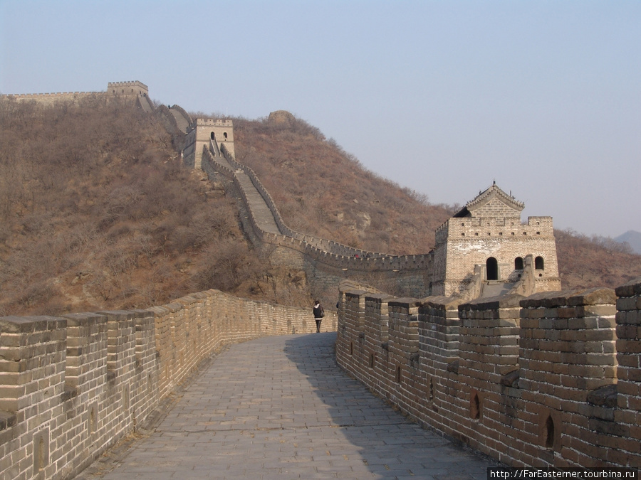 Великая китайская стена в Мутианью часть вторая Пекин, Китай