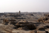Руины древнего города Гаочан возле Турфана