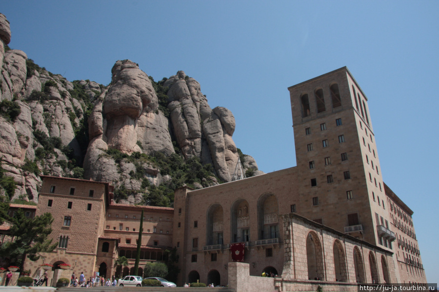 Виды НА Монсеррат, С Монсеррат и В Монсеррат) Монастырь Монтсеррат, Испания