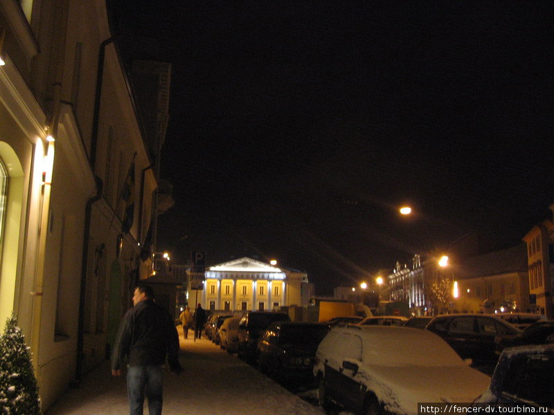 Несколько часов в ночном Вильнюсе Вильнюс, Литва