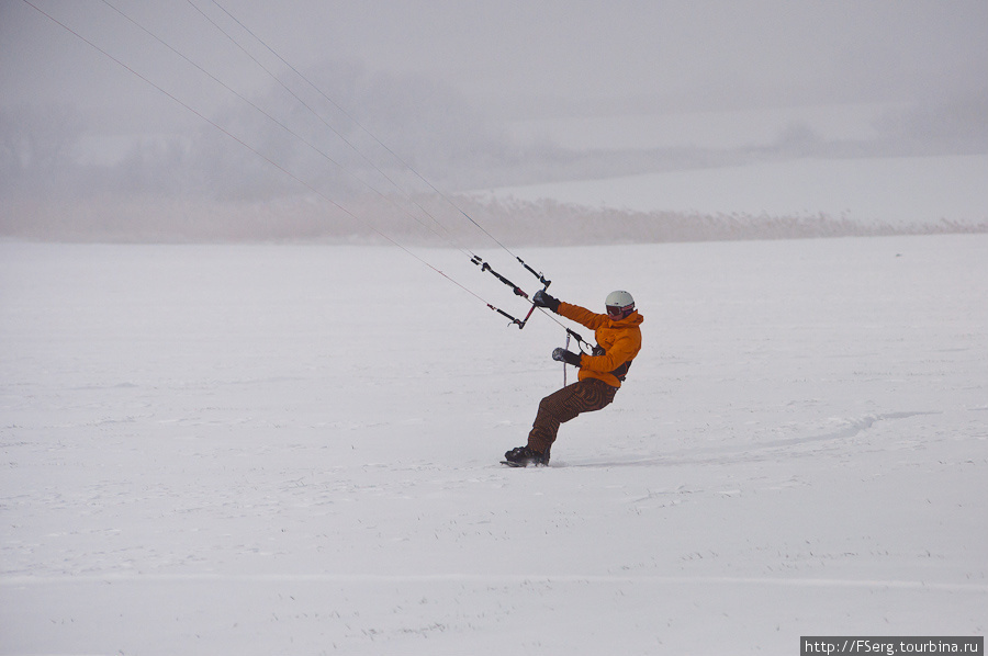 Сноукайтинг в Анапе (29.01.2011) Анапа, Россия