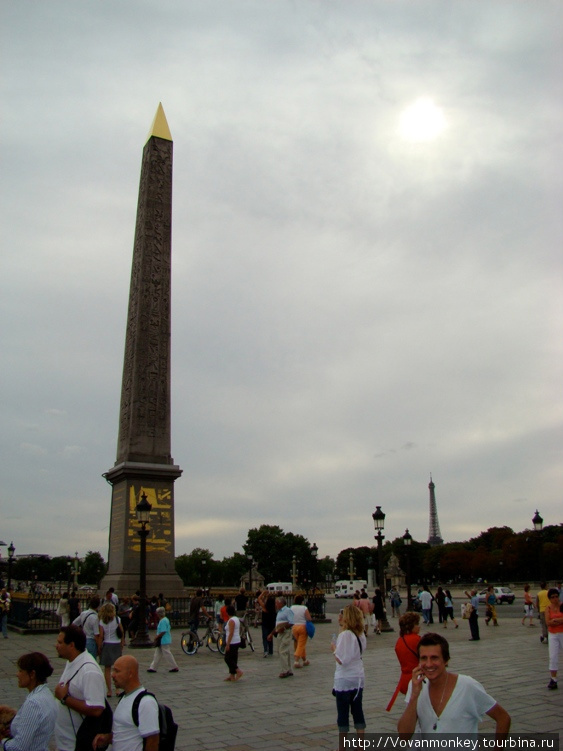 Луксорский обелиск Париж, Франция