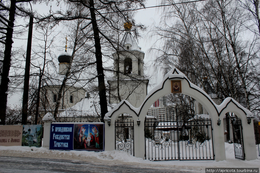 храм Ризоположения (положения риз Пресвятой Богородицы во Влахерне) в Леонове Москва, Россия