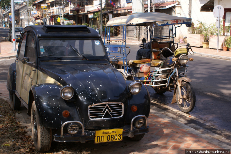 Пережитки колониализма Вьентьян, Лаос