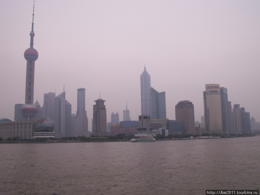Шанхай - набережная Шанхай, Китай