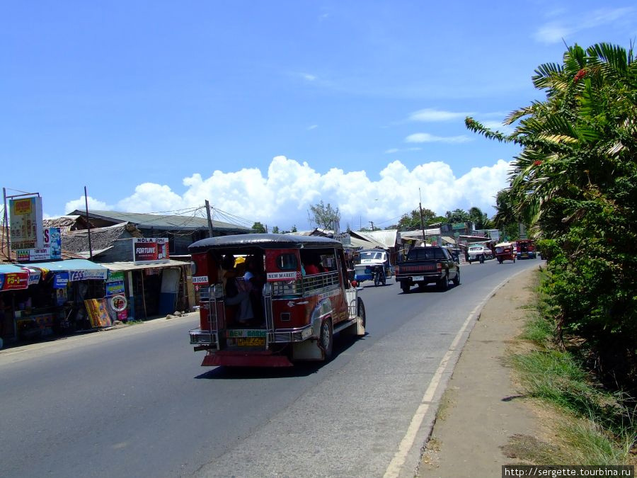 Дорога из города Пуэрто-Принсеса, остров Палаван, Филиппины