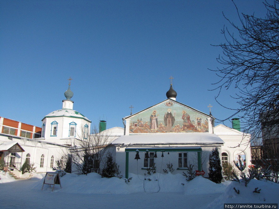 Свято-Троицкий монастырь. Общий вид. Рязань, Россия