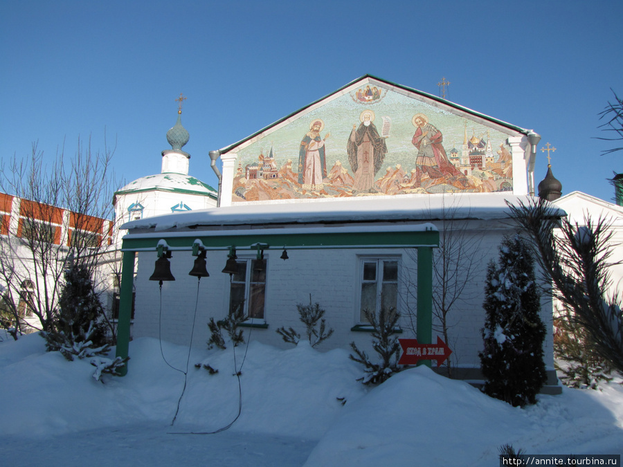 Звонница Свято-Троицкого монастыря. Рязань, Россия