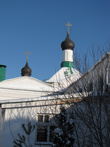 Купола Сергиевской церкви.