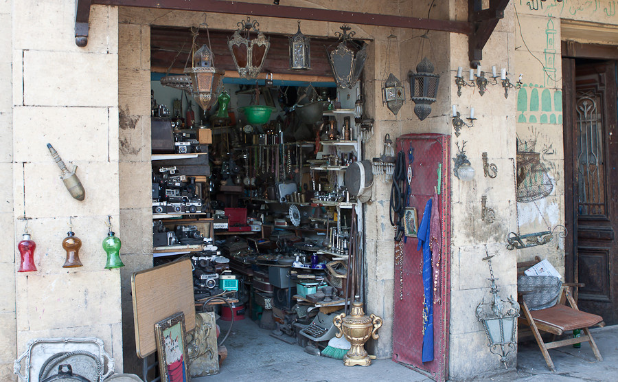 Сувенирный магазин, чудесное место, прикупил тут отличную старую кружку Каир, Египет