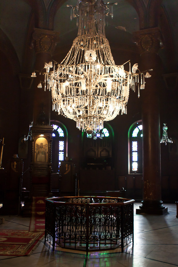 Интерьер церкви Каир, Египет