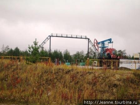добыча нефти качалками Сургут, Россия