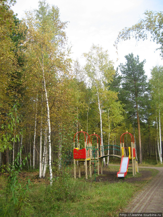 В парке санатория Кедровый лог Сургут, Россия
