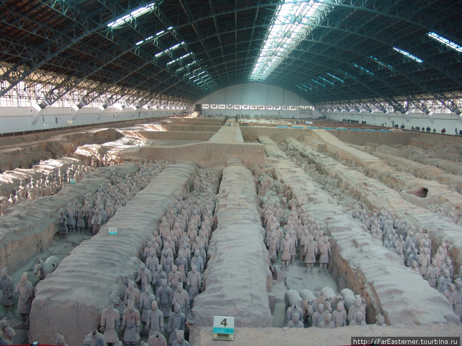 Терракотовая армия, часть первая Сиань, Китай