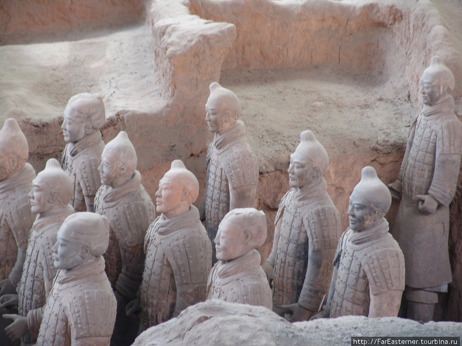 Терракотовая армия, часть первая Сиань, Китай