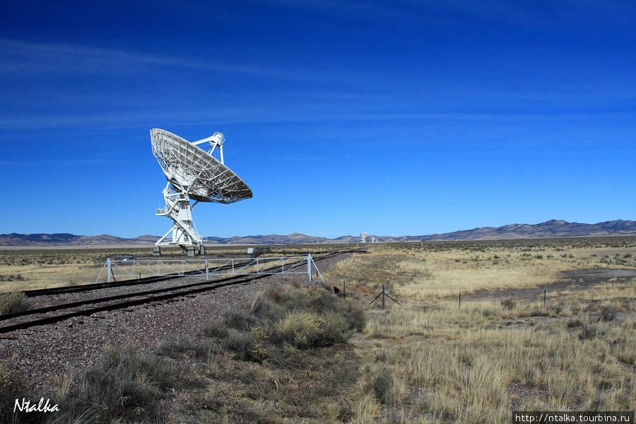 Телескоп посреди пустыни Штат Нью-Мексико, CША