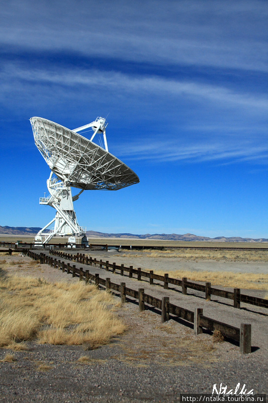 Телескоп посреди пустыни Штат Нью-Мексико, CША