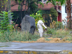 Этот камень и конек горбунек стоят рядом с Пуэрто дель Мар