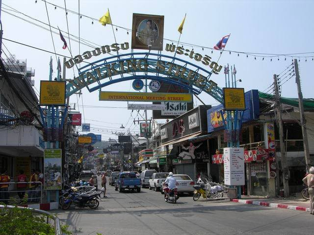 Улица развлечений Паттайя, Таиланд