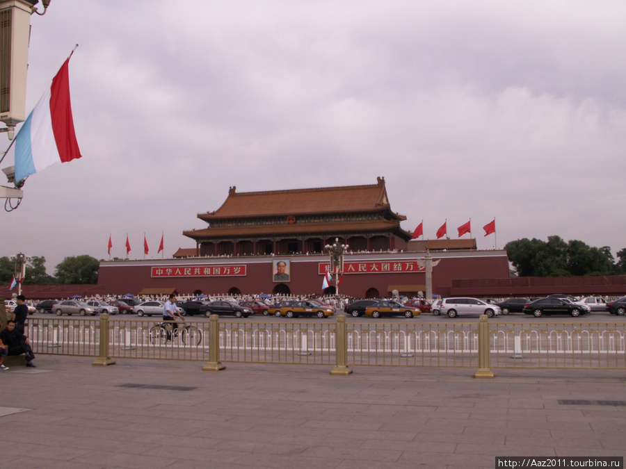 Пекин - площадь Tiananmen Пекин, Китай