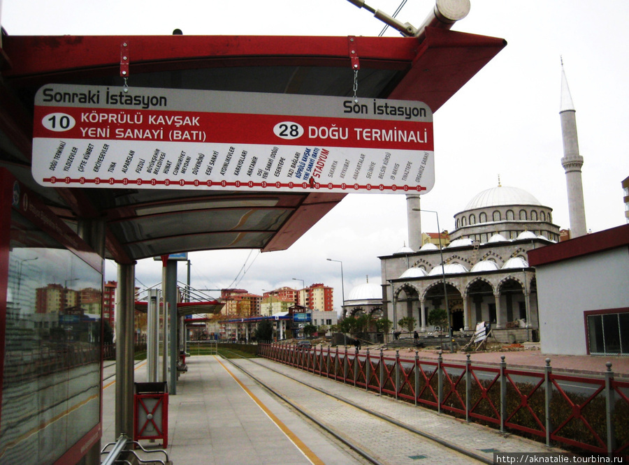 Общественный транспорт в Кайсери Кайсери, Турция