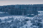 По количеству и плотности нанесённых по городу бомбовых ударов среди советских городов Мурманск уступает лишь Сталинграду. В результате бомбардировок было уничтожено три четверти построек.