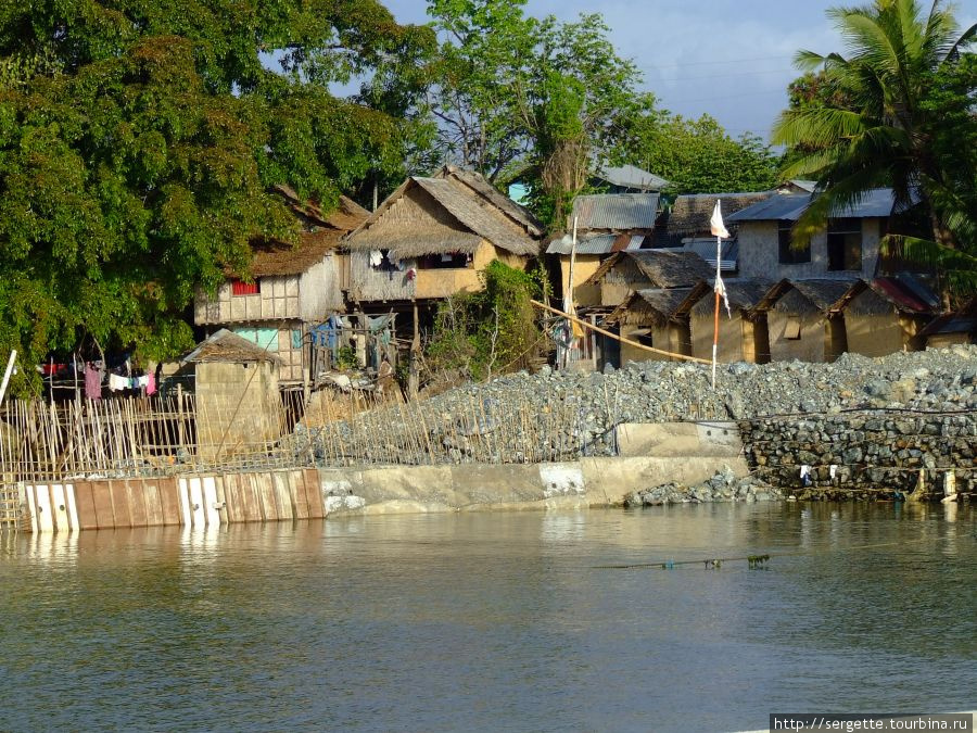 Рыбацкие домики Пуэрто-Принсеса, остров Палаван, Филиппины