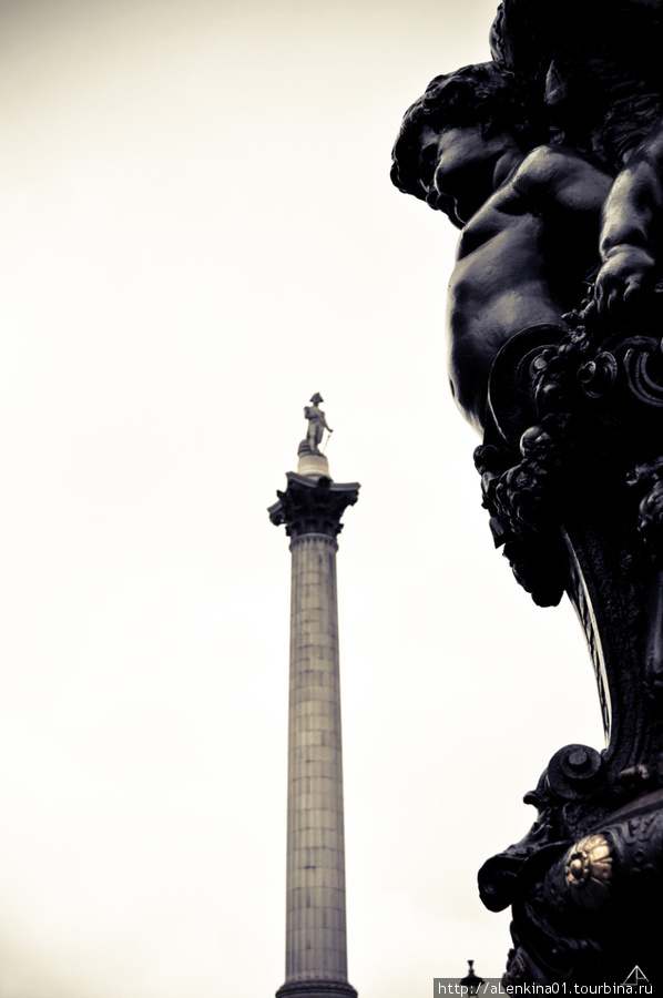 Nelson’s Column Лондон, Великобритания