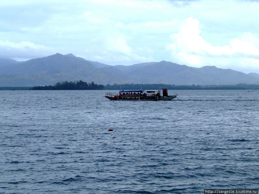 Морской вид Пуэрто-Принсеса, остров Палаван, Филиппины