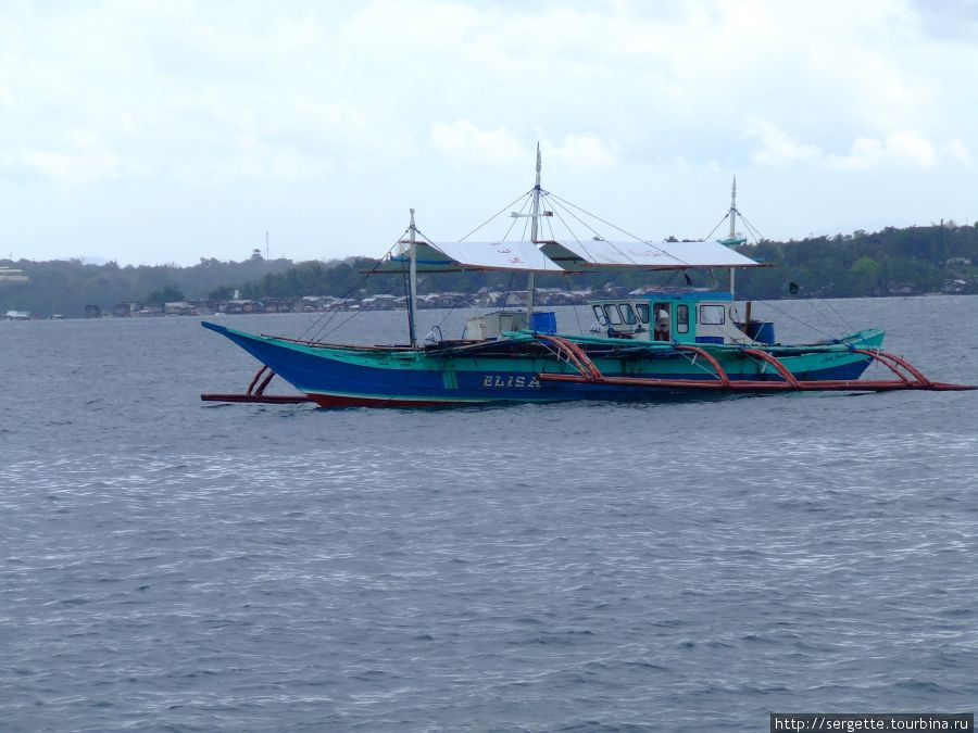 Морской вид Пуэрто-Принсеса, остров Палаван, Филиппины