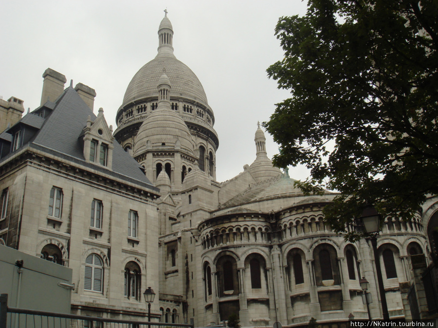 Монмартр, церковь Сакре-Кёр Париж, Франция