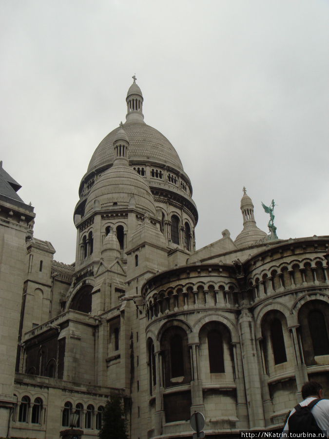 Монмартр, церковь Сакре-Кёр Париж, Франция
