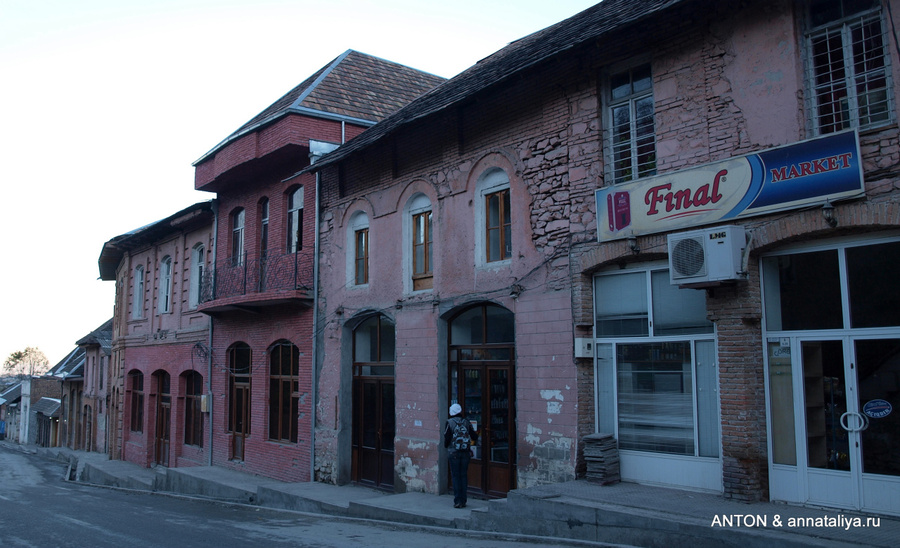 Центр старого Шеки Шеки, Азербайджан