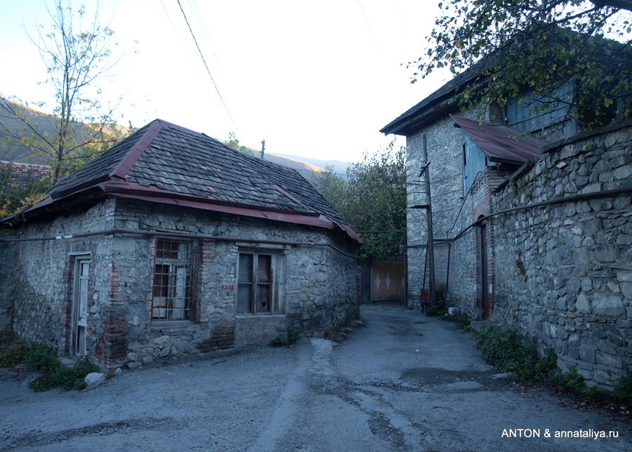 Старый центр Шеки, Азербайджан