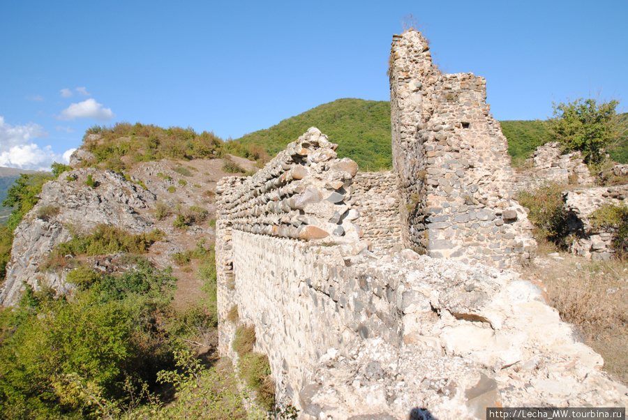 Крепостаня стена Цхинвал, Южная Осетия