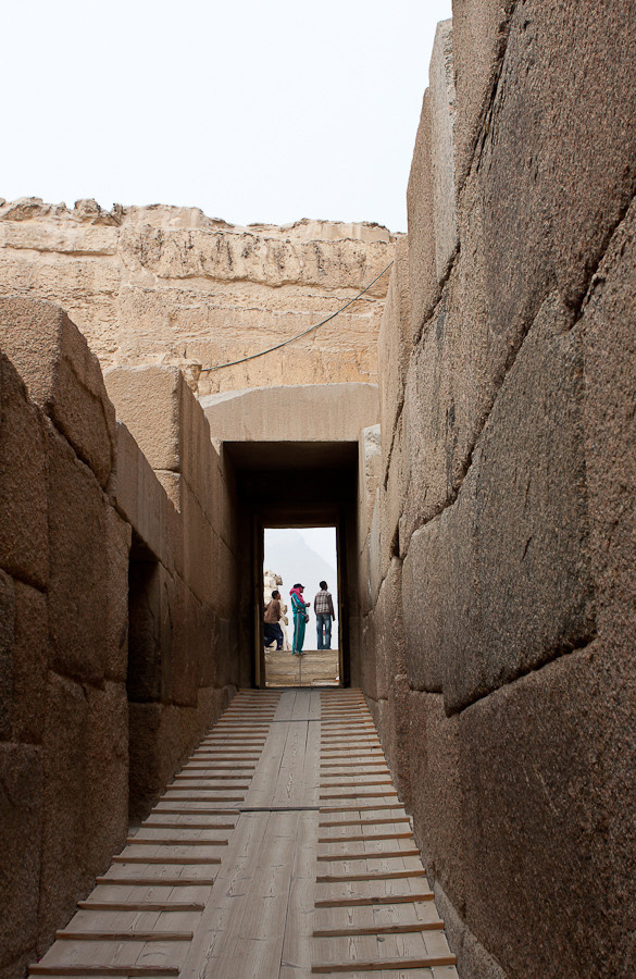 Дорожка на смотровую площадку Сфинкса Гиза, Египет