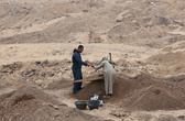 Рядом ведутся археологические раскопки