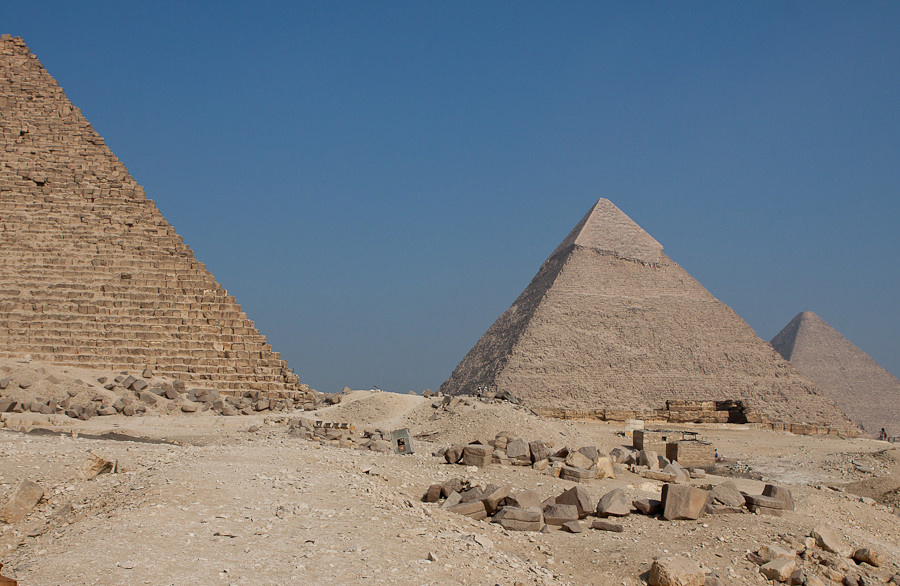 Великий пирамиды Гиза, Египет
