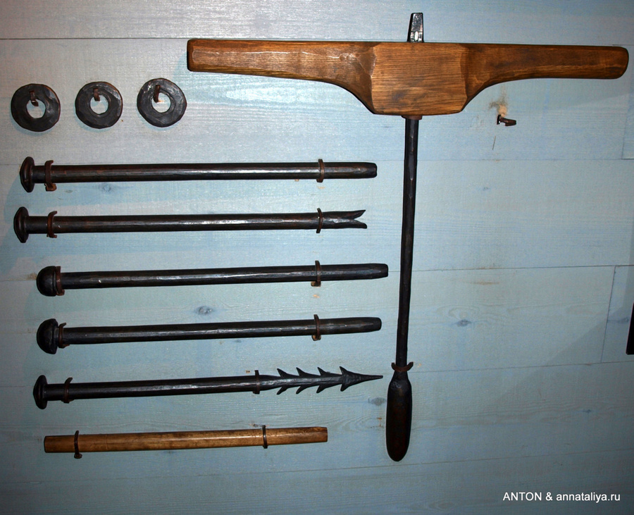 Инструменты, с помощью которых строился Васа Стокгольм, Швеция