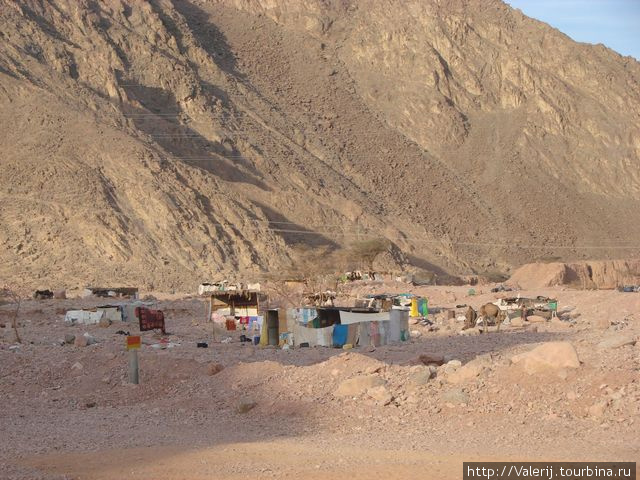 Поселок кочевников — бедуинов