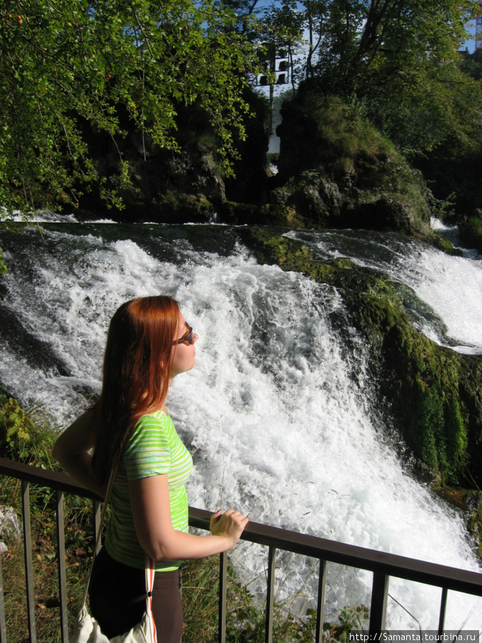 Рейнский водопад - чудо природы Нойхаузен-ам-Райнфалль, Швейцария