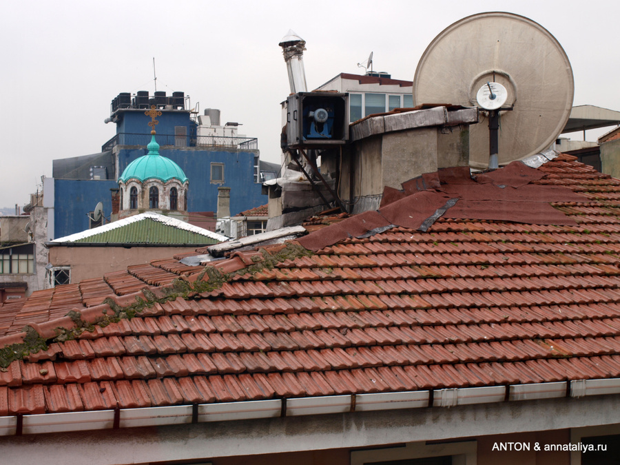 Другие берега - часть 3. Церковь на крыше Стамбул, Турция