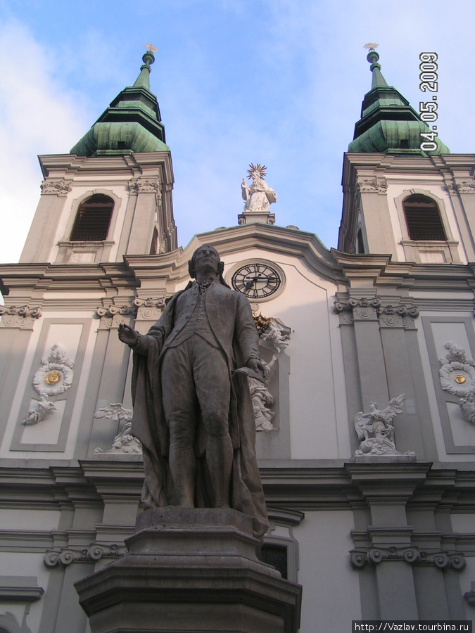 Фасад церкви Вена, Австрия