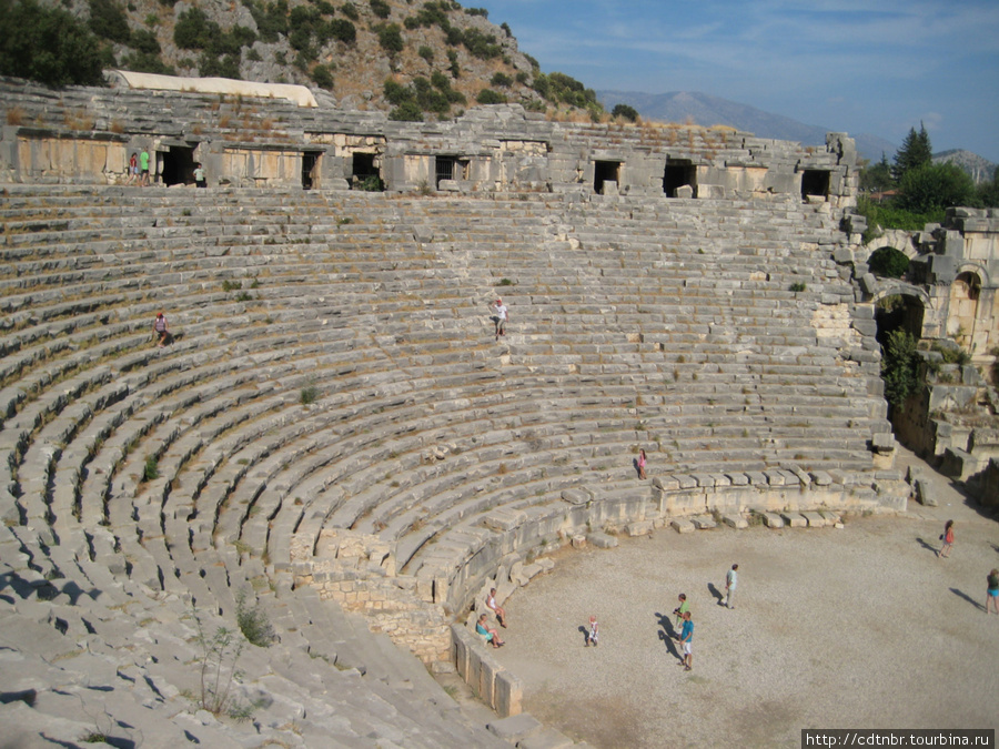 Греко-римский амфитеатр. Демре, Турция