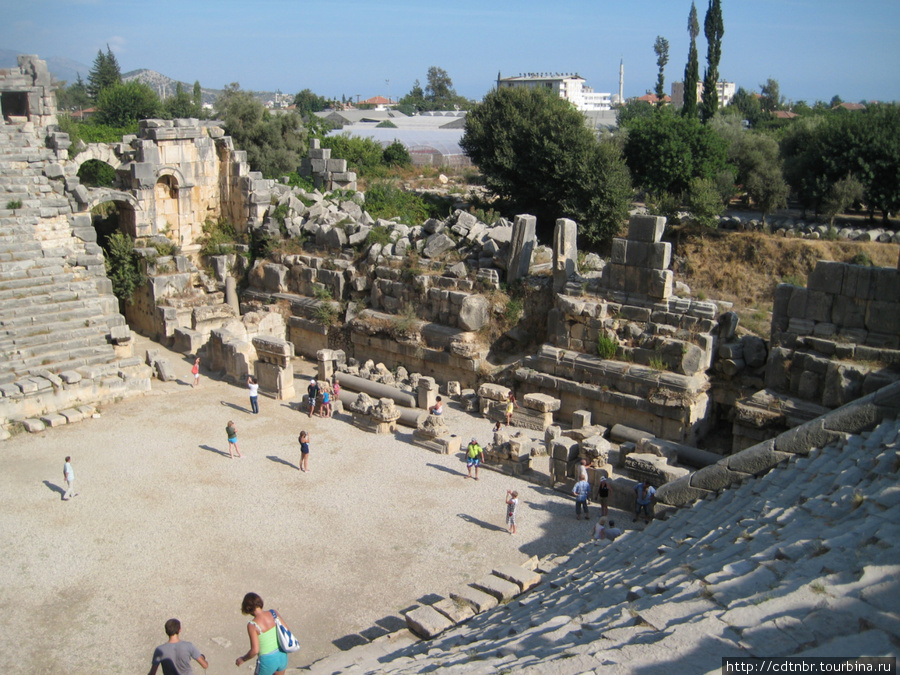 Мира-столица древней Ликии Демре, Турция