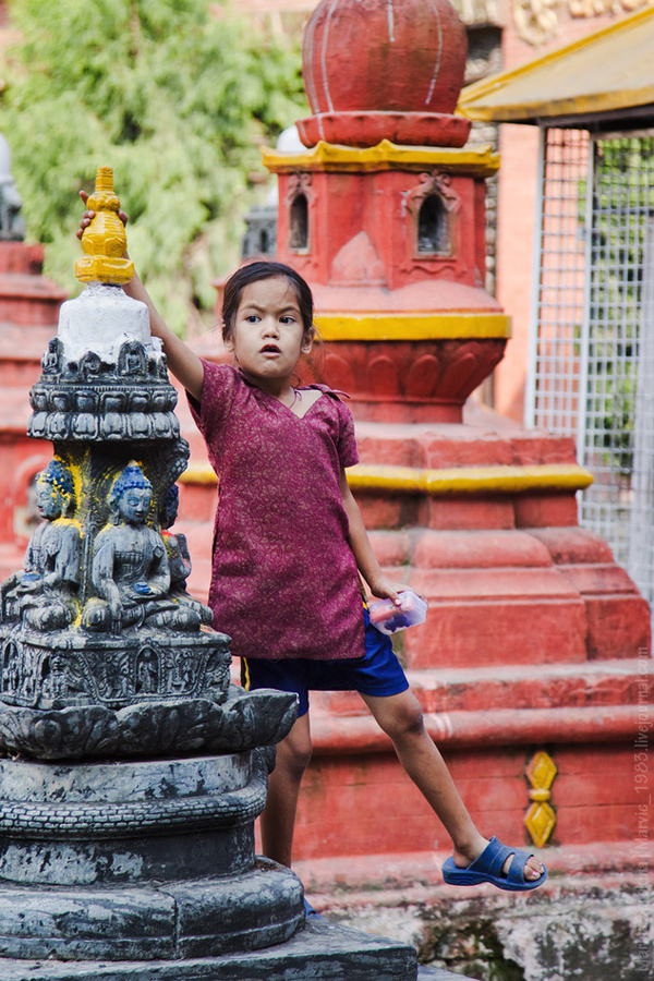 Разноцветный Катманду Катманду, Непал