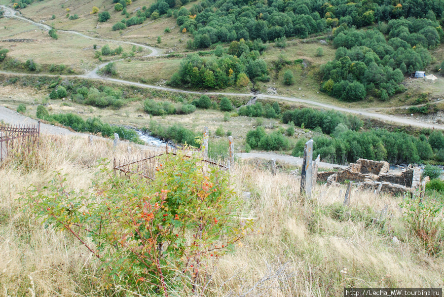 Селение Кевселт Кударское ущелье, Южная Осетия