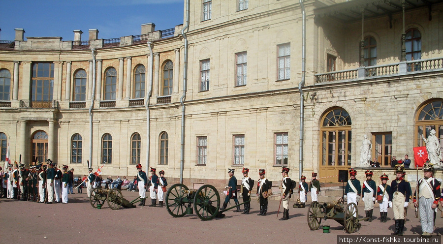 Оборона дворца. Гатчина, Россия