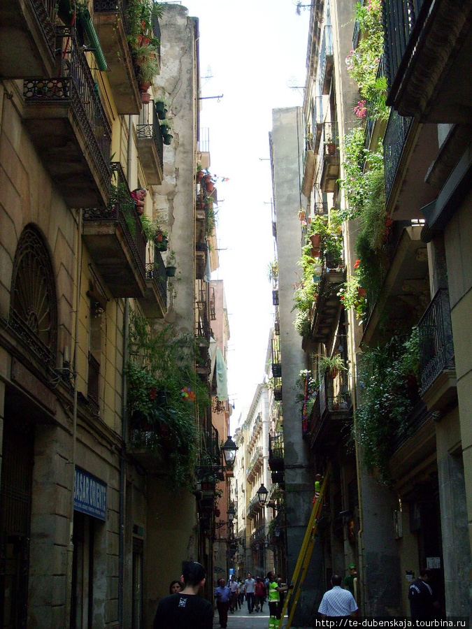 Готический квартал. Барселона, Испания
